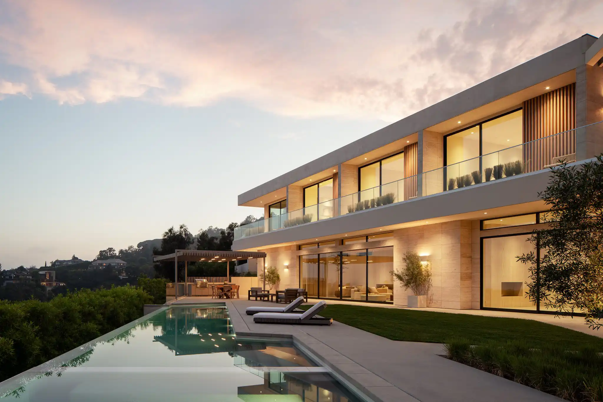 Modern Glass Home